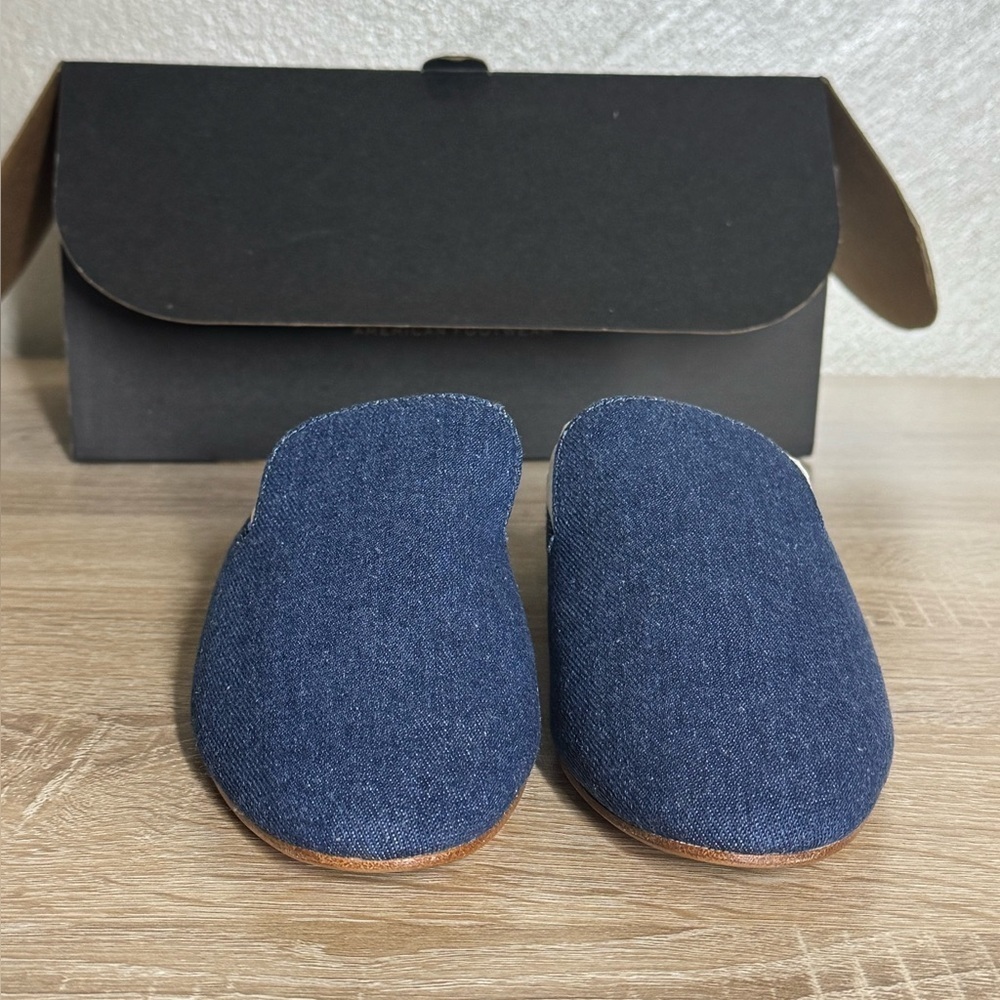 Frye Denim Blue Slip-On Mule Clogs for Women - Picture 2 of 11